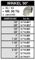 Preview: Winkel 90° (Innengewinde x Innengewinde) aus Temperguss, verzinkt