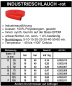 Preview: Industrieflachschlauch - rot