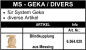 Preview: System Geka Blindkupplung aus Messing