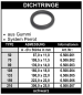 Preview: Perrot Ersatzdichtringe