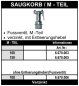 Preview: Perrot Saugkorb mit M-Teil