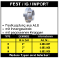 Preview: Storz Kupplung mit Innengewinde - Import