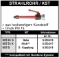 Preview: Strahlrohr / KST aus Kunststoff
