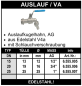 Preview: Edelstahl Auslaufkugelhahn (mit Aussengewinde)