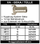 Preview: System Geka mit Schlauchtülle aus Edelstahl