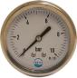 Preview: Manometer Ø 63 mm - 1/4" - Edelstahl - Hinten