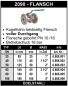 Preview: Edelstahl Flanschkugelhahn (beidseitig Flansch) Typ 2090
