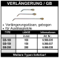 Preview: Verlängerung gebogen für Ausblaspistolen