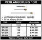 Preview: Verlängerung gerade für Ausblaspistolen