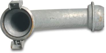 Schnellkupplung - Italienisches System - Bogen 90° mit V-Teil und M-Teil