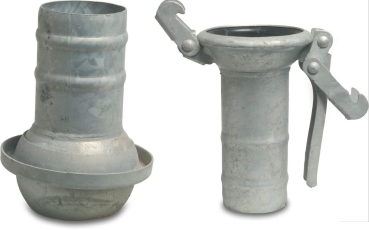 Schnellkupplung - Italienisches System mit Schlauchtülle