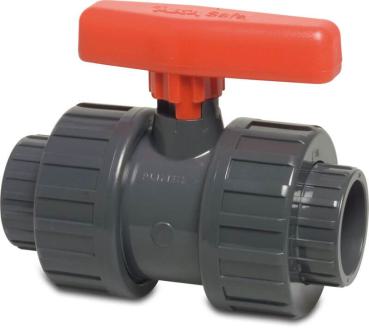Kugelhahn aus PVC-U