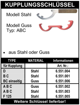 Kupplungsschlüssel