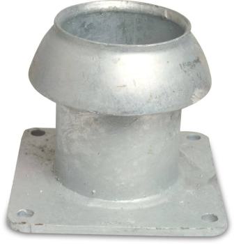 Perrot V-Teil mit Quadratflansch