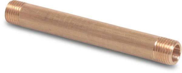 Rohrnippel aus Messing