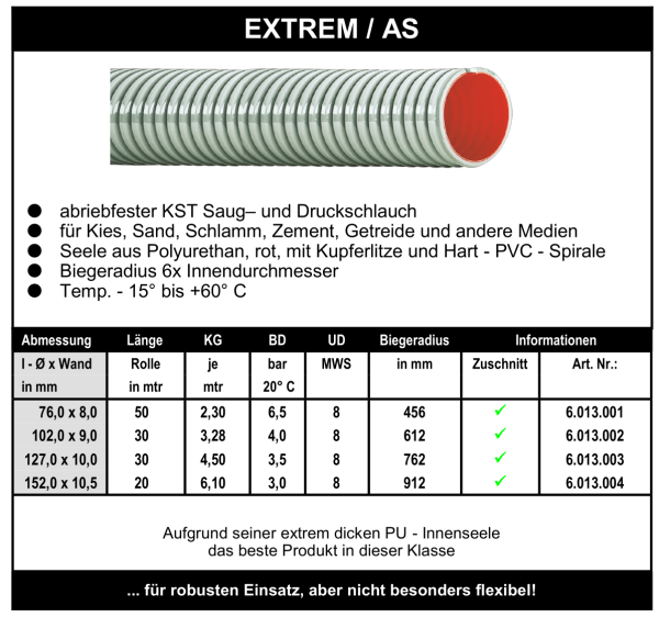 Extrem / AS - Schlauch
