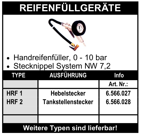 Reifenfüllgeräte