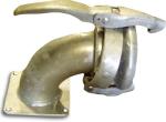 Perrot M-Teil Bogen 90°mit Quadratflansch