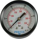 Manometer Ø 63 mm - 1/4" - Stahl - Hinten